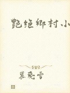艳绝乡村小说封面