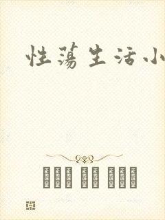 性荡生活小说封面
