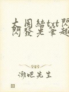大团结txt闪闪发光笔趣阁
