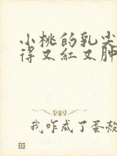 小桃的乳尖被吸得又红又肿