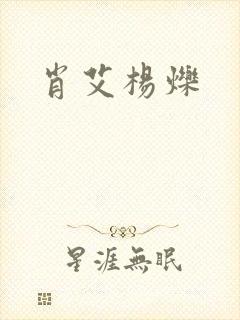 肖艾杨烁