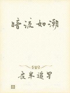 暗流如潮封面