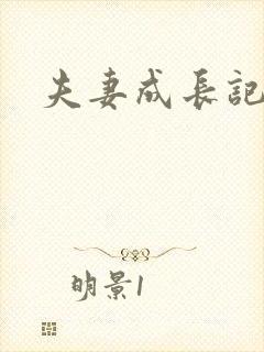 夫妻成长记封面