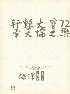 轩辕大宝720章天伦之乐