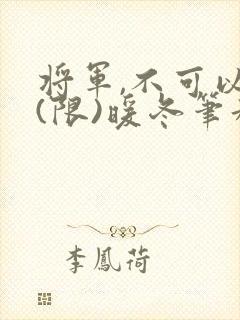 将军,不可以!(限)暖冬笔趣阁免费阅读