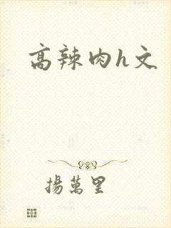 高辣肉h文封面
