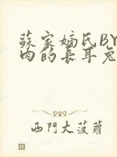 苏家嫡氏BY吃肉的长耳兔