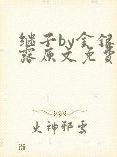 继子by金银花露原文免费阅读