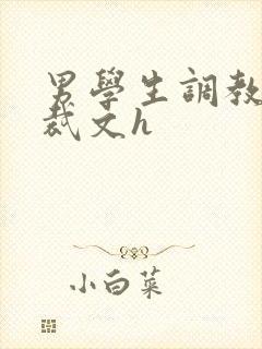 男学生调教男总裁文h