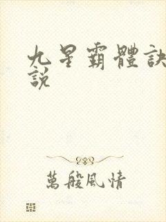九星霸体诀 小说