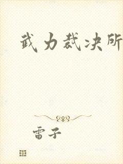 武力裁决所