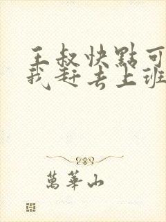 王叔快点可以吗我赶去上班