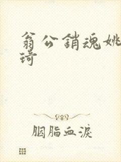 翁公销魂姚瑶琦琦
