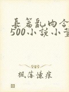 长篇乱肉合集乱500小说小莹封面