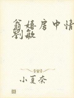 翁嬉房中情意浓刘敏封面