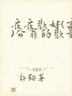 夜夜欢好(高h)公翁的欢爱h封面