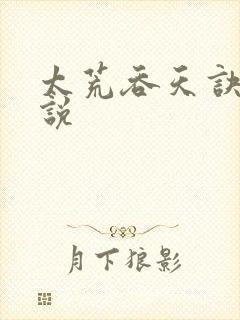 太荒吞天诀 小说