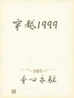 穿越1999封面