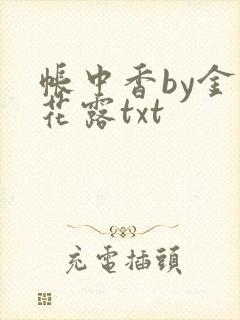 帐中香by金银花露txt封面