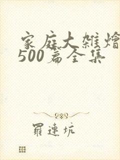 家庭大杂烩小说500篇全集