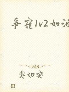 争宠1v2如酒