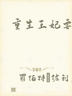 重生王妃要和离