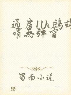 通房11h鹧鸪哨无弹窗