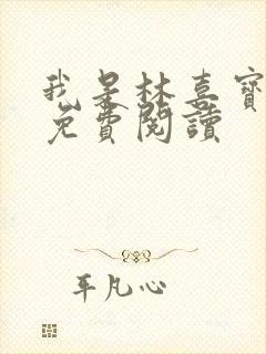 我是林喜宝小说免费阅读封面