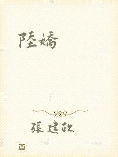 陆娇封面