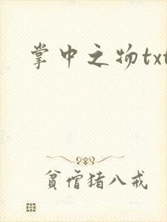 掌中之物txt