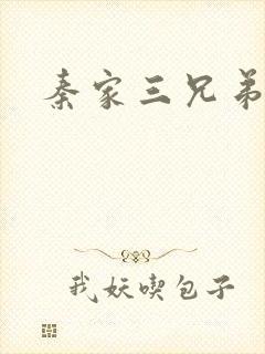 秦家三兄弟