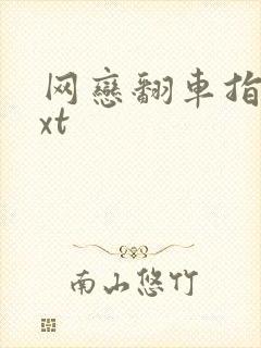网恋翻车指南txt