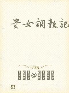 贵女调教记