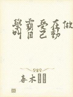 学霸受在做作业叫自己动封面