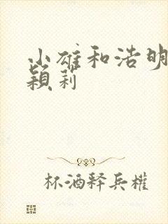 小雄和浩明夹击颖莉