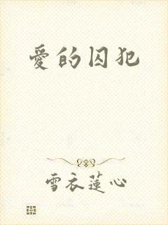 爱的囚犯封面