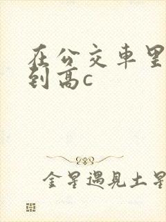在公交车里c弄到高c