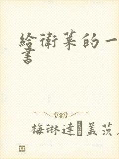 给卫莱的一封情书