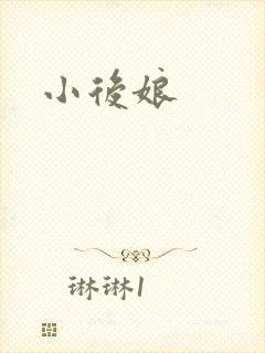 小后娘封面