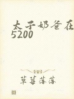 太子奶爸在花都5200