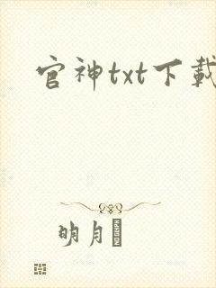 官神txt下载