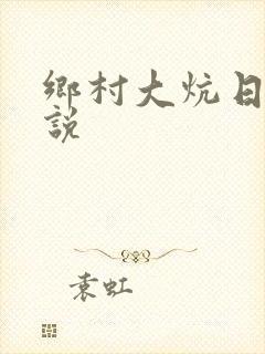 乡村大炕日b小说封面