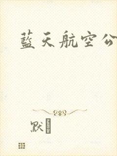 蓝天航空公司