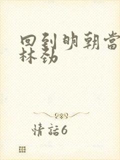 回到明朝当王爷林劲