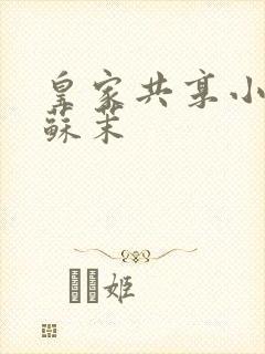 皇家共享小公主苏茉封面