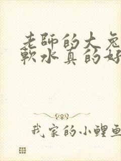 老师的大兔子好软水真的好多