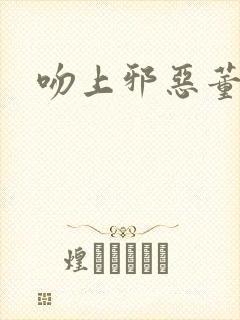 吻上邪恶董事长封面