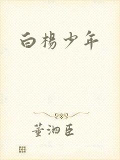 白杨少年