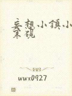 妄想小镇小说墨寒砚封面