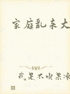 家庭乱来大杂烩